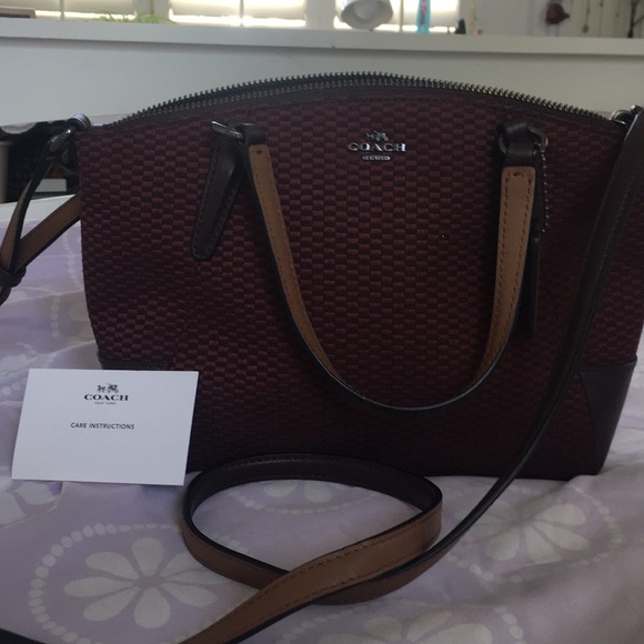 Coach Bags Coach Oxblood Purse Poshmark